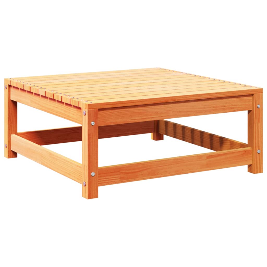 Set Divani Giardino 5pz con Cuscini Marrone Cera Massello Pino - immagine 8