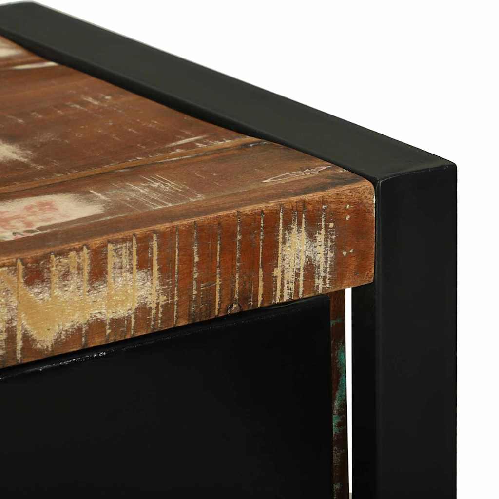 Set di mobili per il bagno 2 pcs Legno massello riciclato - immagine 9