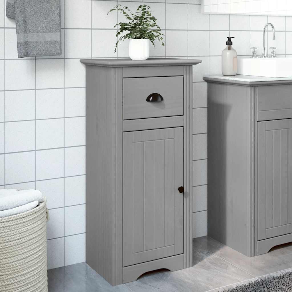 Mobile da Bagno BODO Grigio 44x30x90 cm - immagine 3