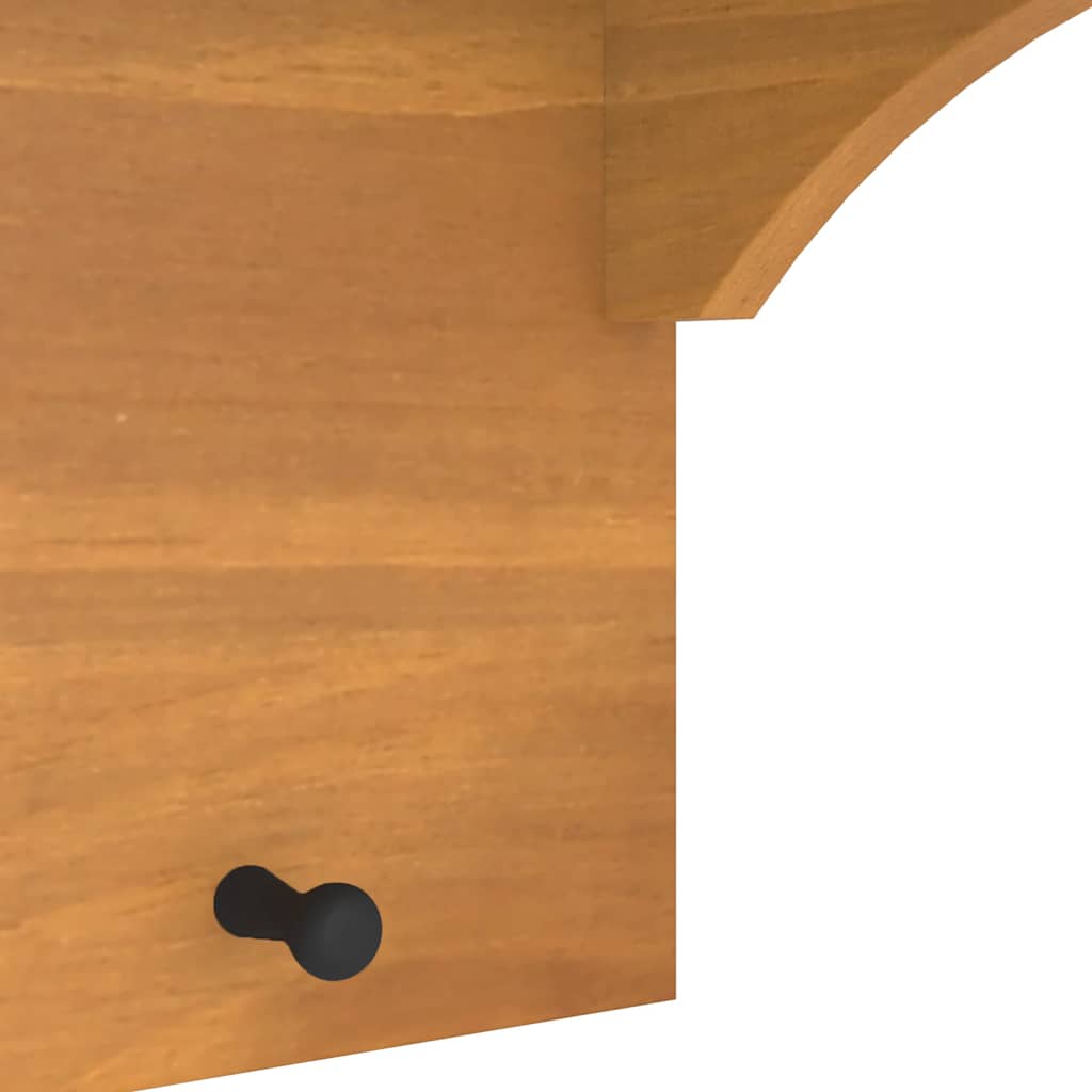 Appendiabiti da Parete SANDNES 43x30x42 cm in Legno di Pino - immagine 8