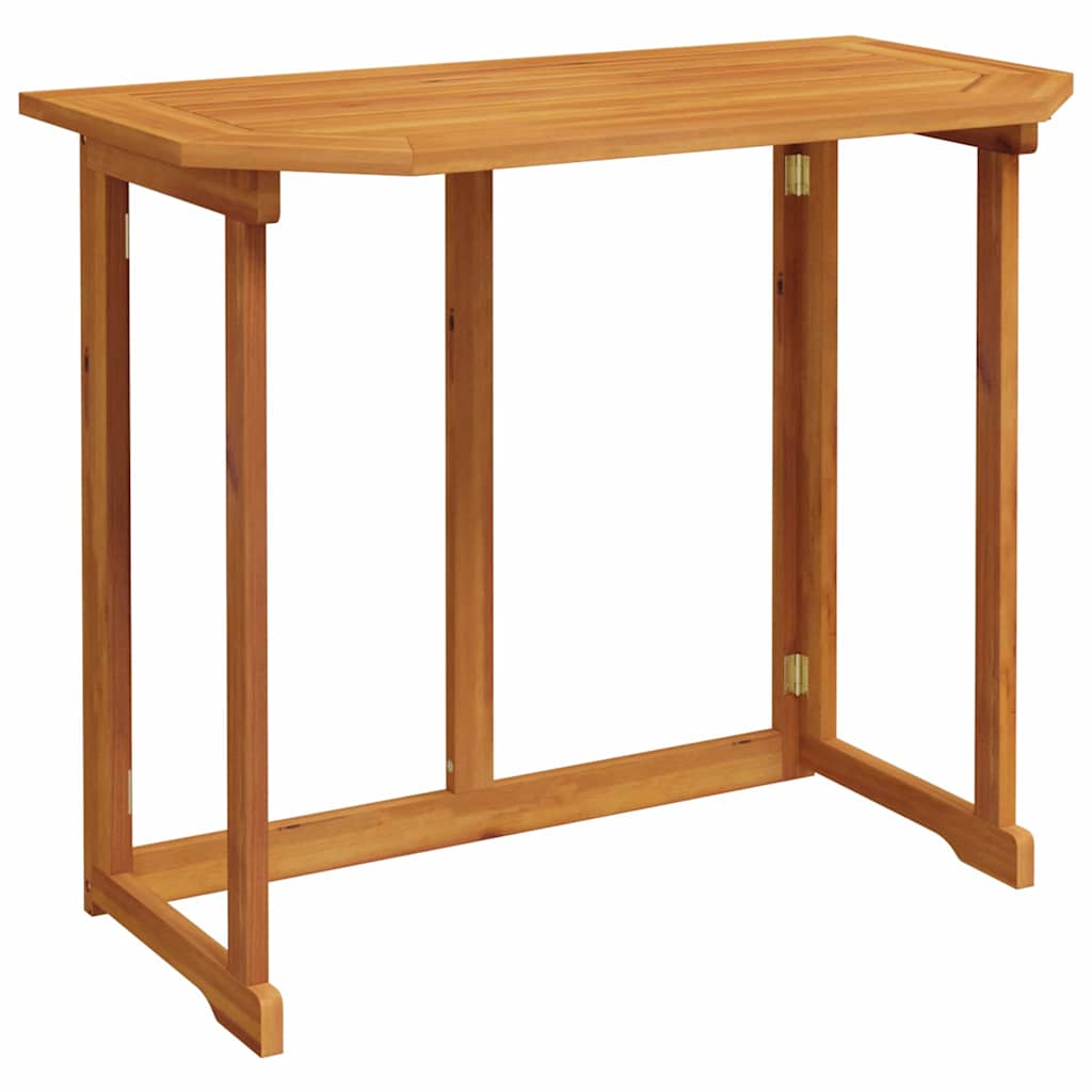 Set Bistro da Giardino 3 pcs Marrone legno massello di acacia - immagine 6