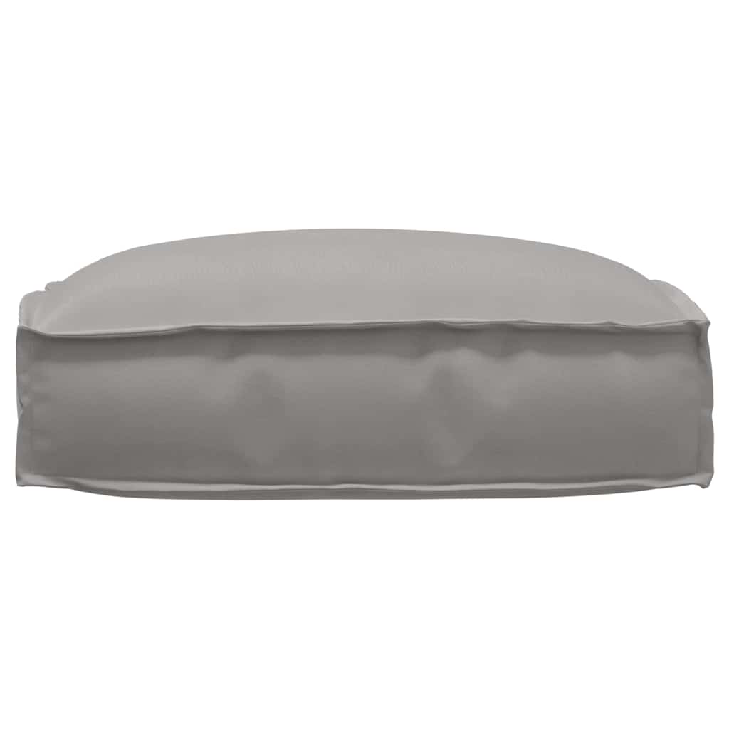 Cuscino Grigio 50 x 50 x 12 cm Tessuto Oxford - immagine 4