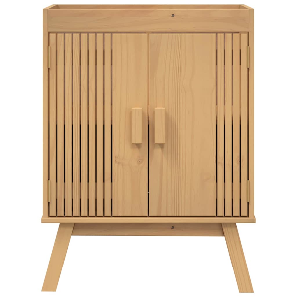 Set di Mobili da Bagno 2 pcs Marrone 114 x 43 x 73.5 cm - immagine 9