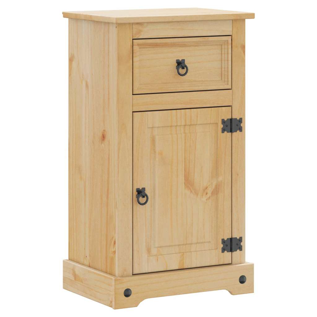 Set Mobili da Bagno 2 pz Corona in Legno Massello di Pino - immagine 5