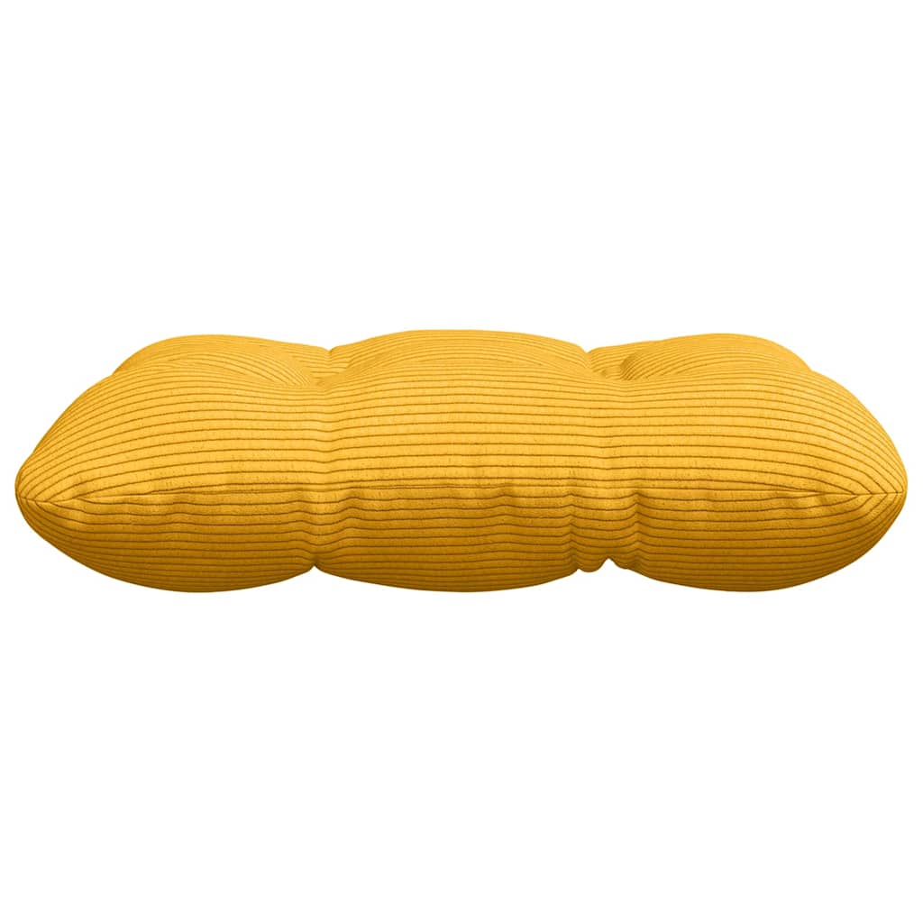 Cuscini per Seduta 4 pcs Giallo Chiaro 40 x 40 cm - immagine 6
