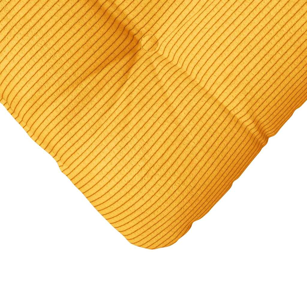 Cuscini per Seduta 4 pcs Giallo Chiaro 40 x 40 cm - immagine 9