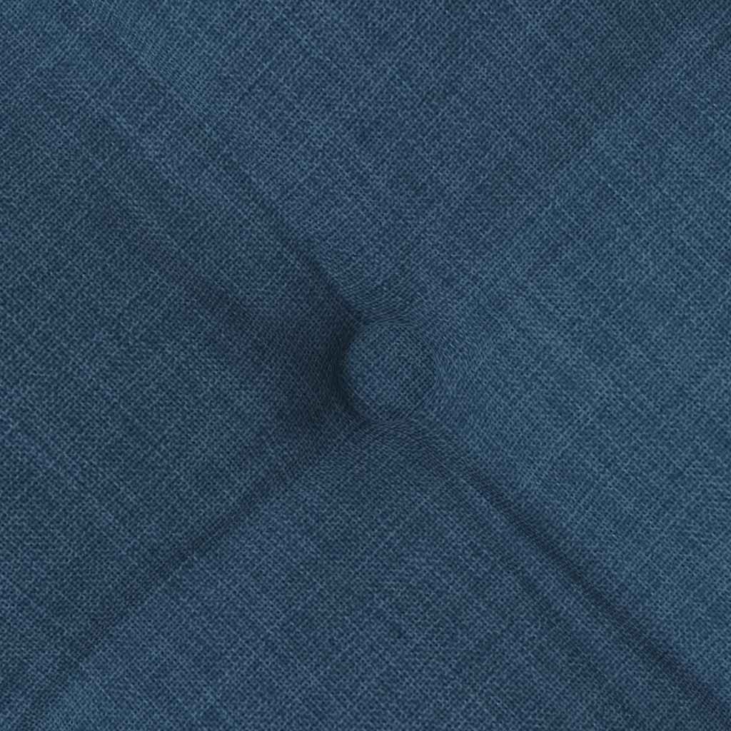 Cuscini per Seduta 2 pcs Blu 40 x 40 x 6 cm Tessuto - immagine 8