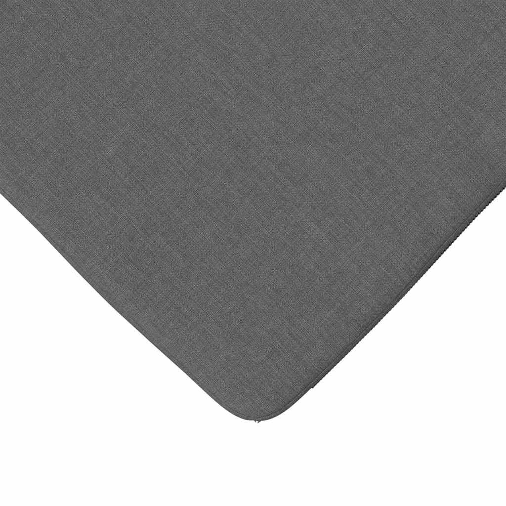 Cuscini per Seduta 4 pcs Grigio scuro 40 x 40 x 3 cm Tessuto - immagine 8