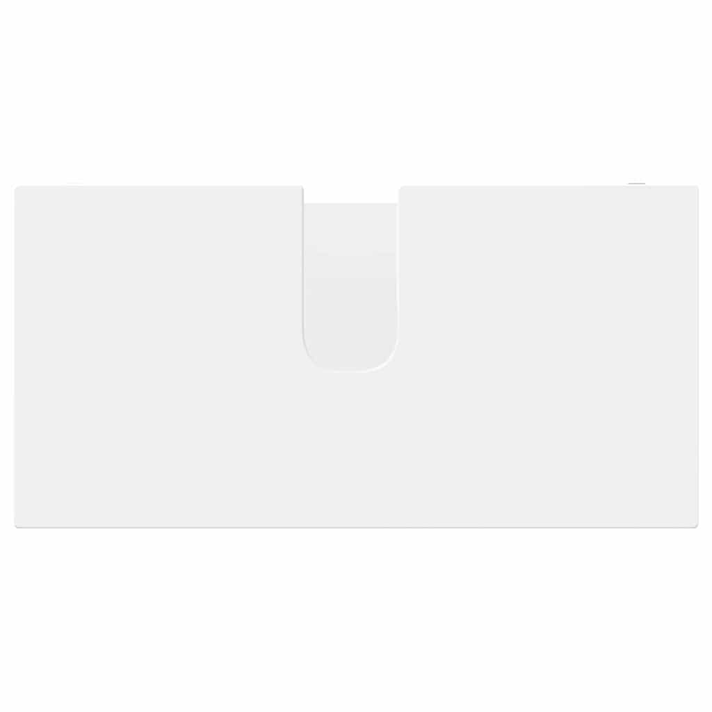 Set di mobili per il bagno 4 pcs Bianco Legno multistrato - immagine 9