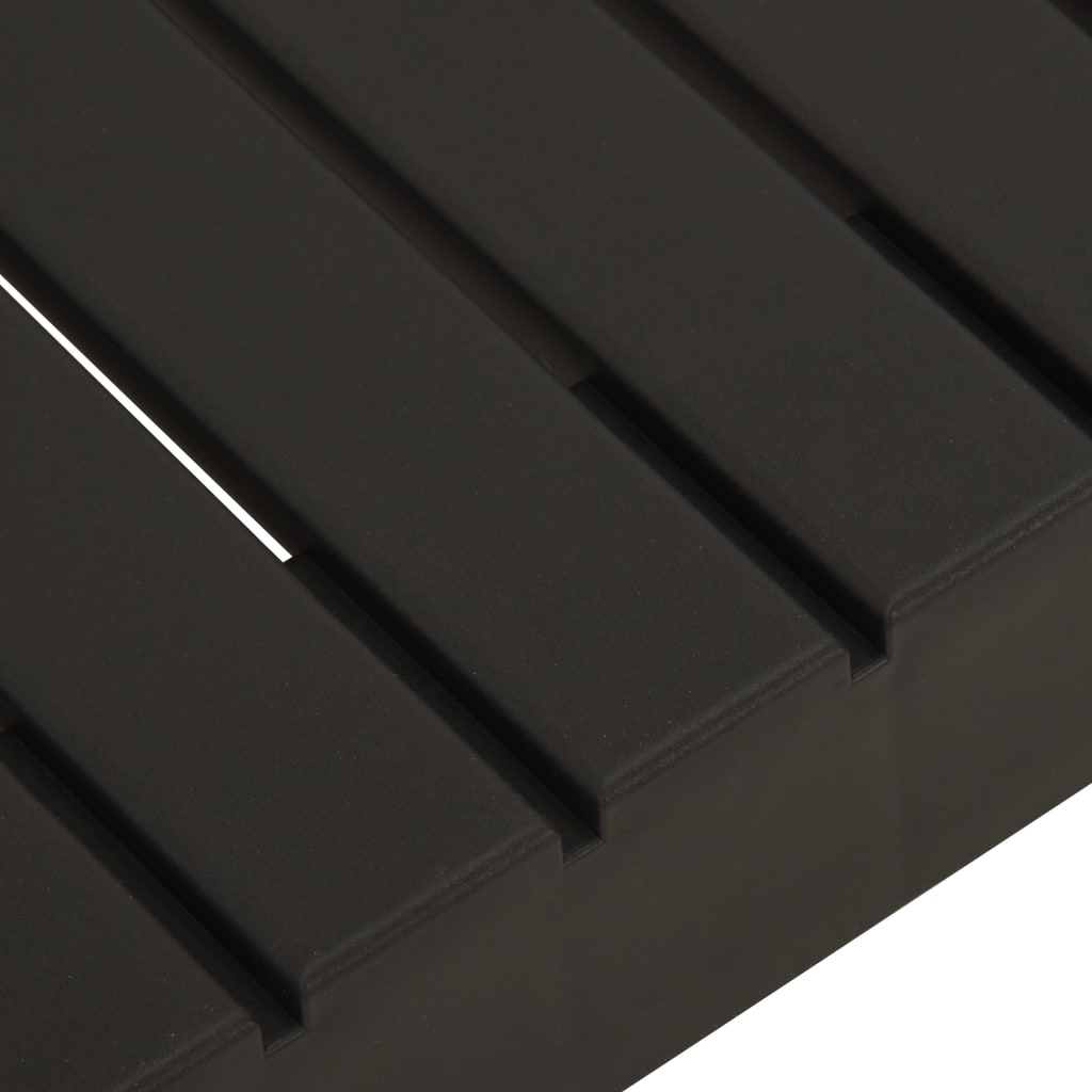 Set Divani da Giardino con Cuscini 3 pz in Plastica Grigio - immagine 4