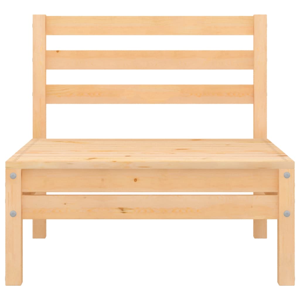 Set Divani da Giardino 4 pz in Legno Massello di Pino - immagine 7
