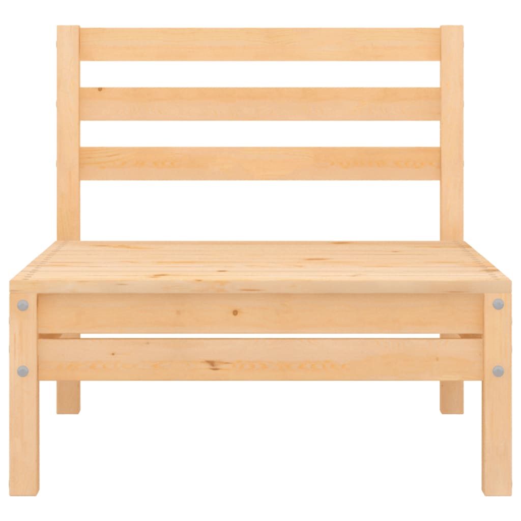 Set Divani da Giardino 3 pz in Legno Massello di Pino - immagine 7