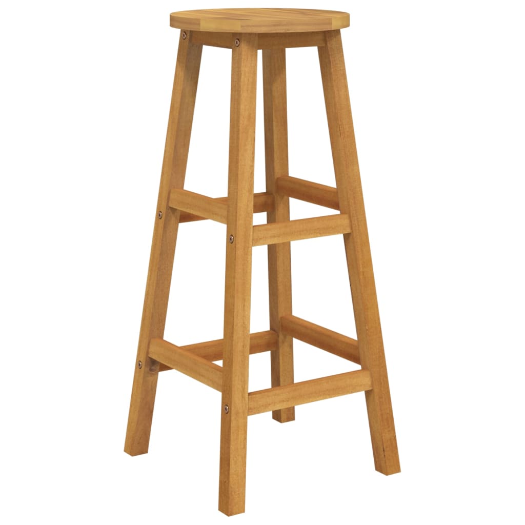 Set da Bar da Giardino 5 pz in Legno Massello di Acacia - immagine 5