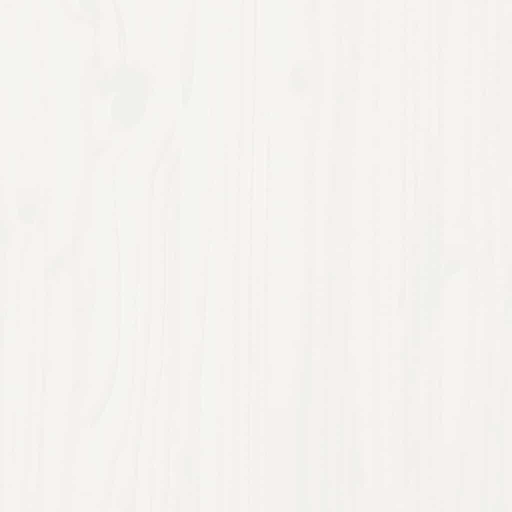 Set Divani da Giardino 10 pz con Cuscini Legno Massello Bianco - immagine 6