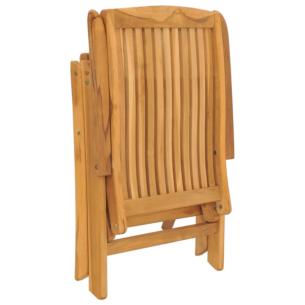 Set Salotto da Giardino 3 pz in Legno Massello di Teak - immagine 6
