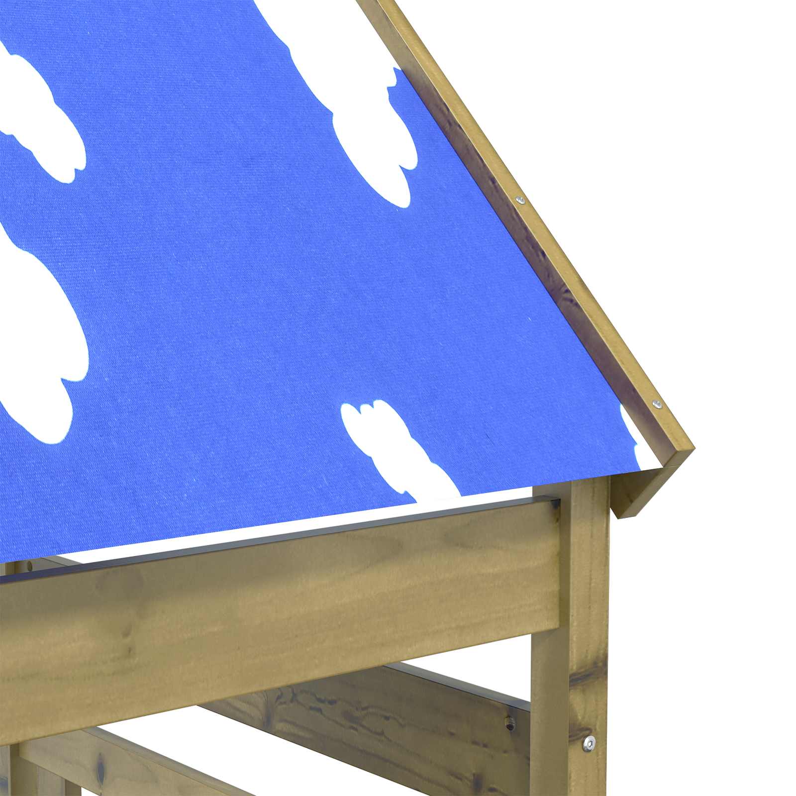 Torre da Gioco Marrone Legno Impregnato Solido - immagine 4