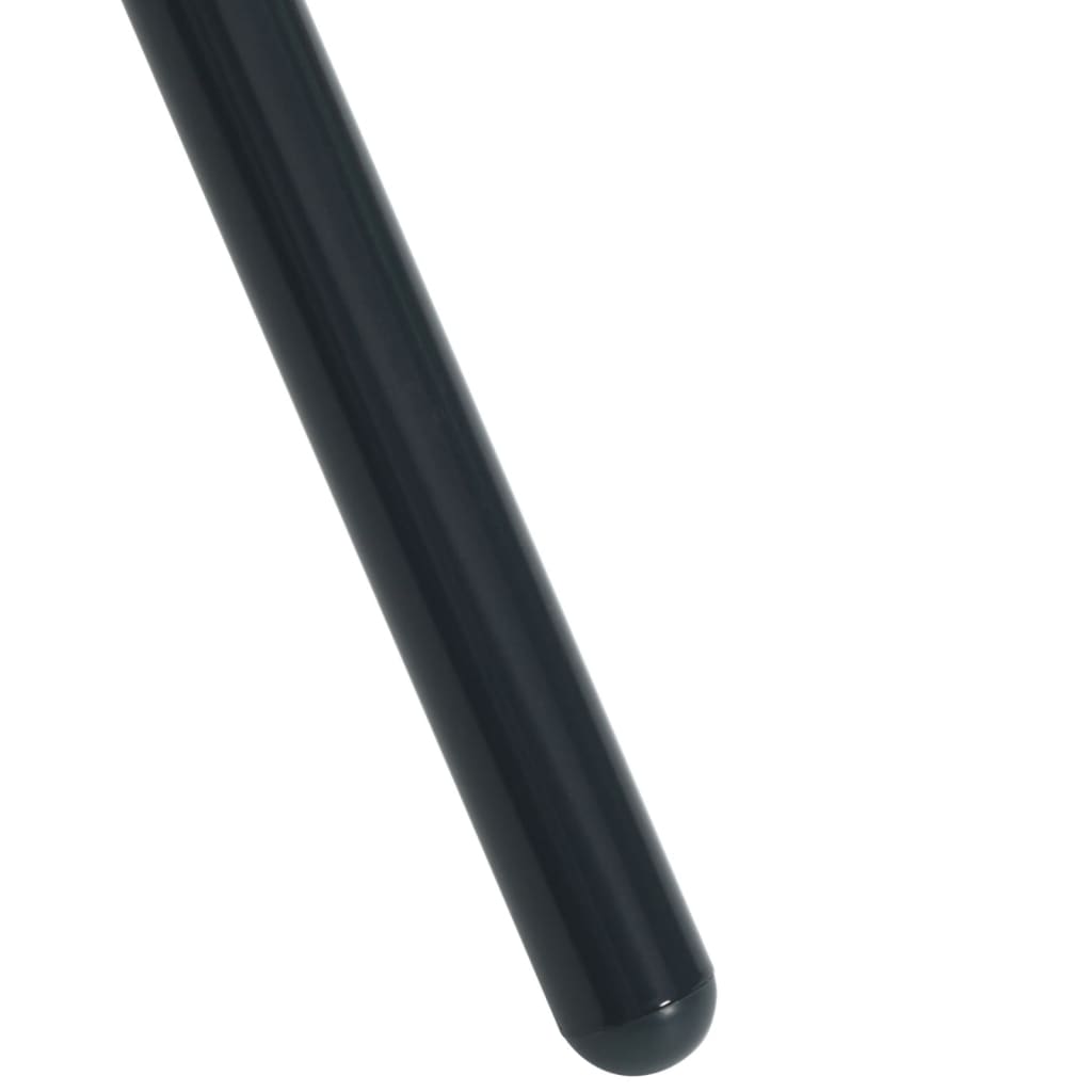 Tavolo Patio Rotondo Antracite Ø80x72,5 cm Acciaio Verniciato - immagine 6