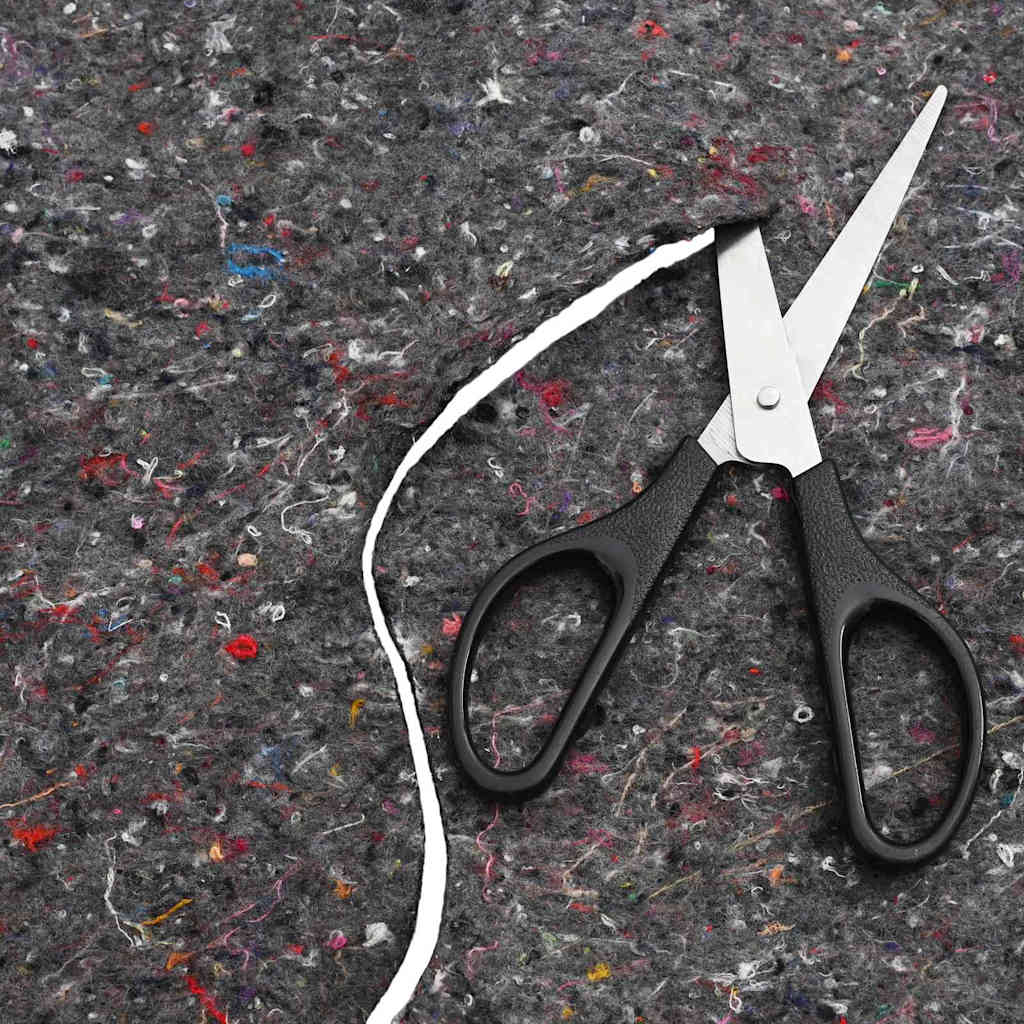 Pile per piscina Grigio 1 x 25 m Poliestere e cotone - immagine 8