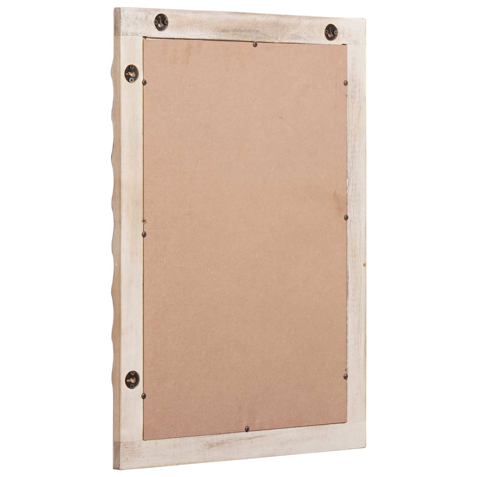 Specchio da bagno Finitura Bianco Lavato 50 x 70 x 3 cm - immagine 3