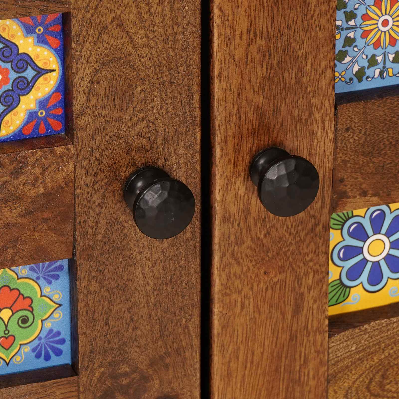 Armadio per Lavabo da Bagno con porta Noce 62 x 33 x 58 cm - immagine 8