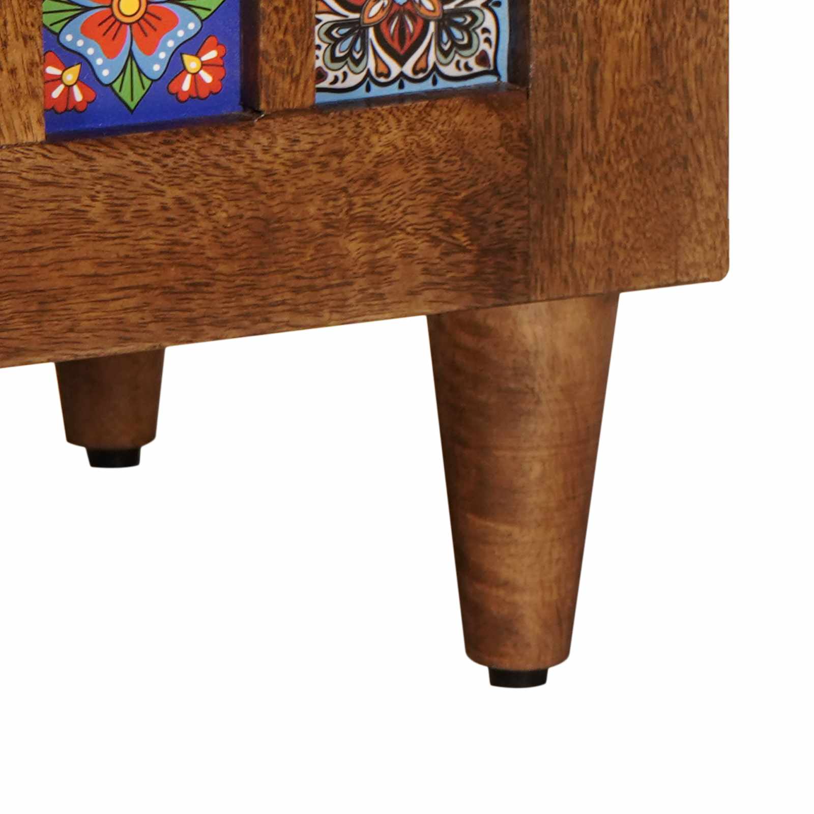 Armadio per Lavabo da Bagno con porta Noce 62 x 33 x 58 cm - immagine 9