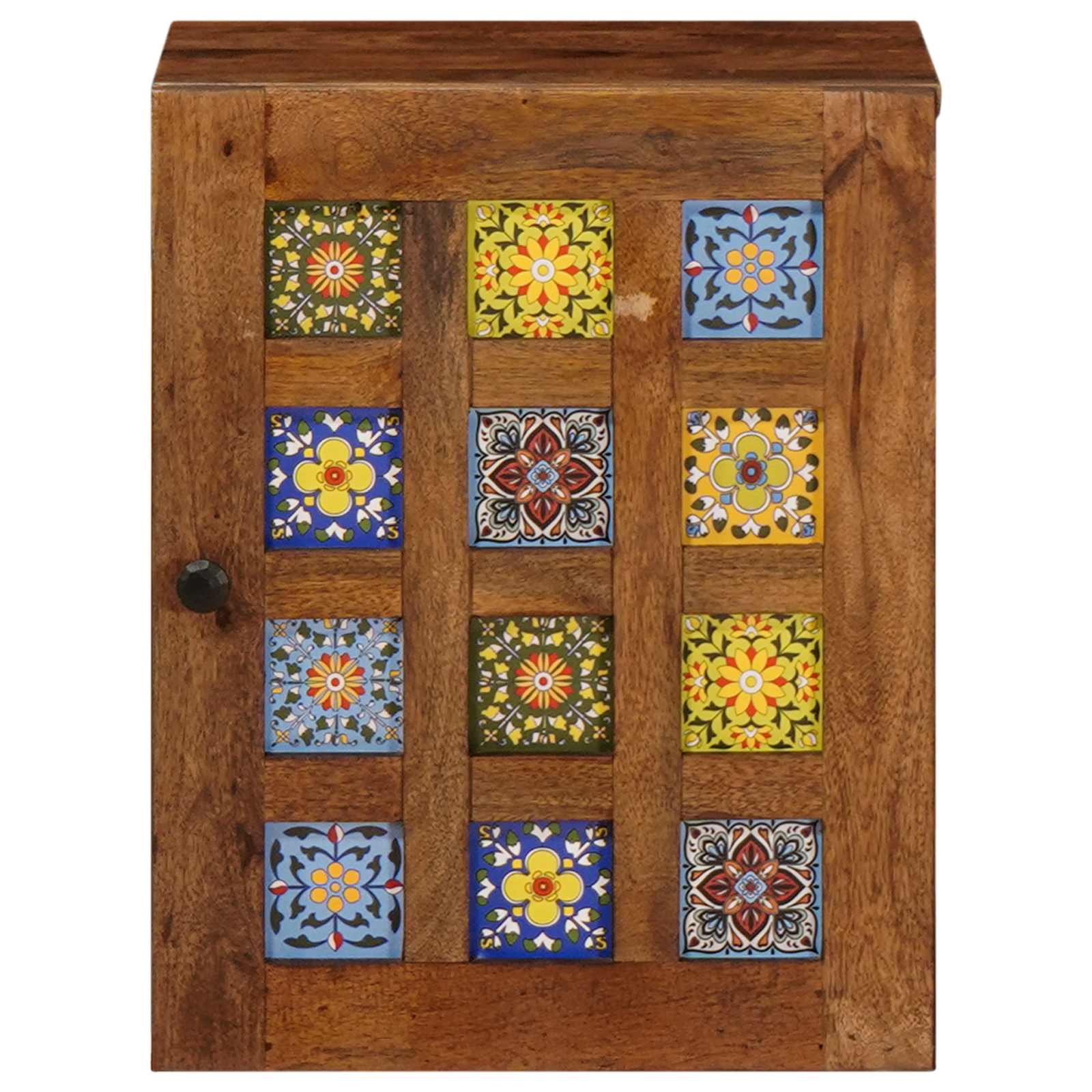 Mobile Appeso da Bagno con archiviazione Noce 38 x 33,5 x 48 cm - immagine 3