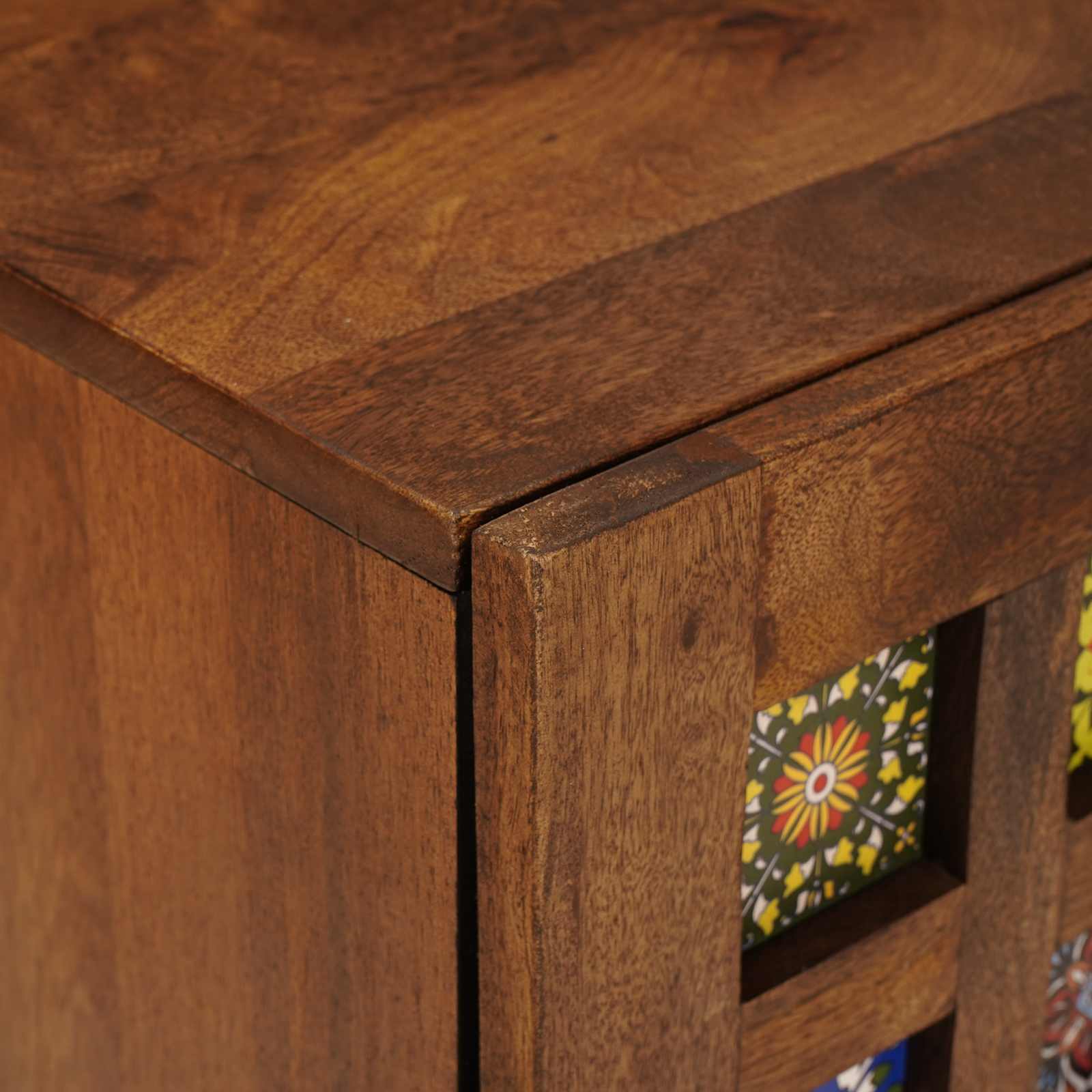 Mobile Appeso da Bagno con archiviazione Noce 38 x 33,5 x 48 cm - immagine 6