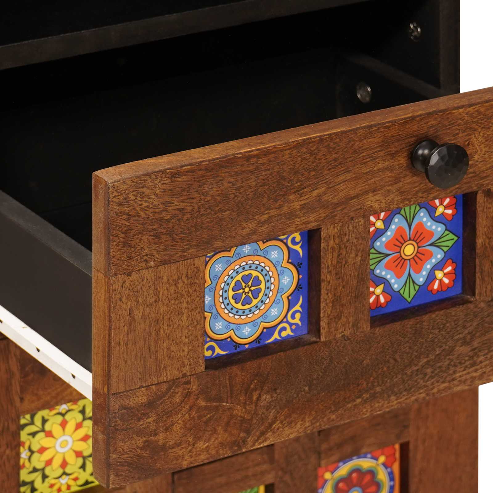 Mobile da Bagno con cassetto con porta Noce 38 x 33,5 x 160 cm - immagine 7