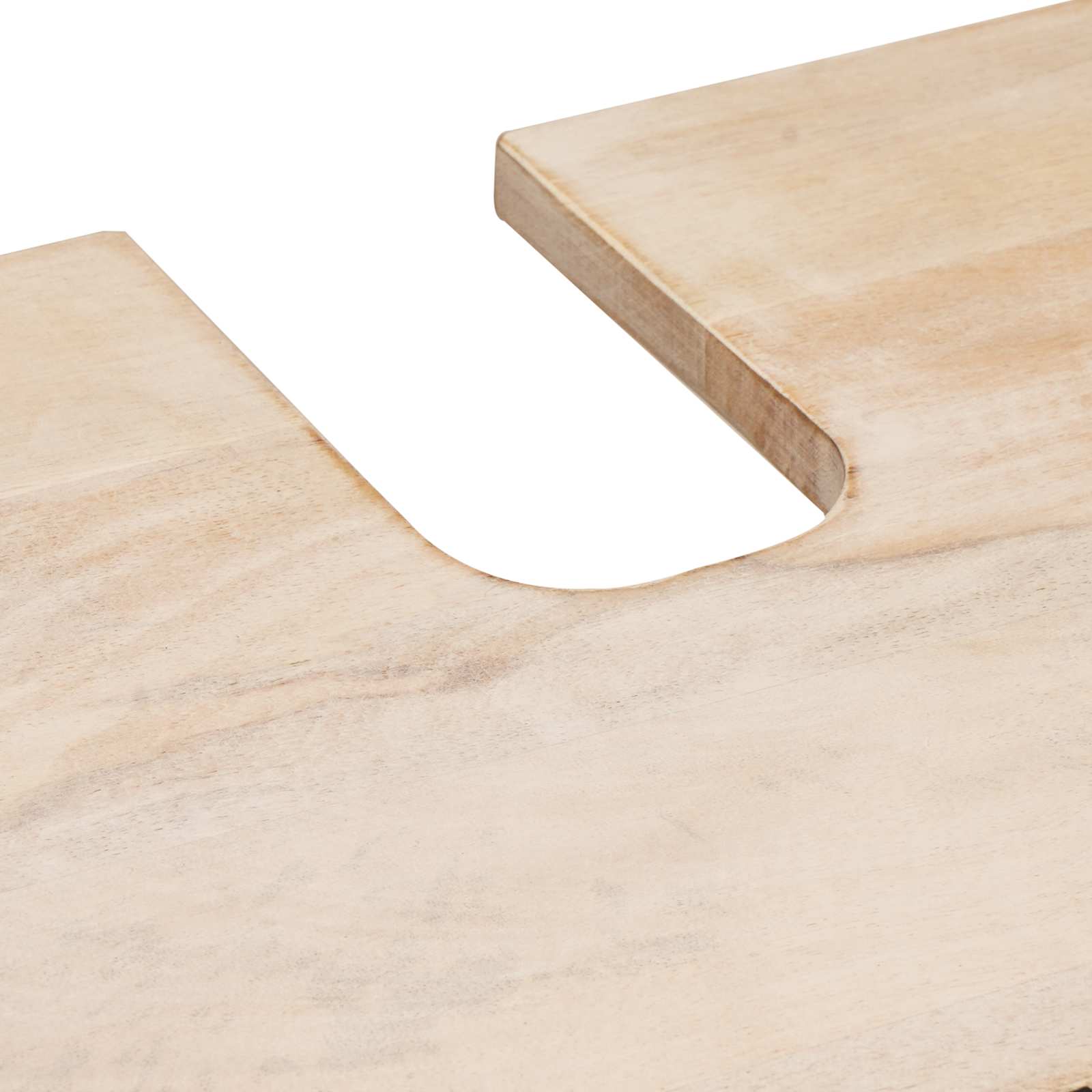 Set da Bagno Finitura Bianco Lavato Legno di mango massello - immagine 9