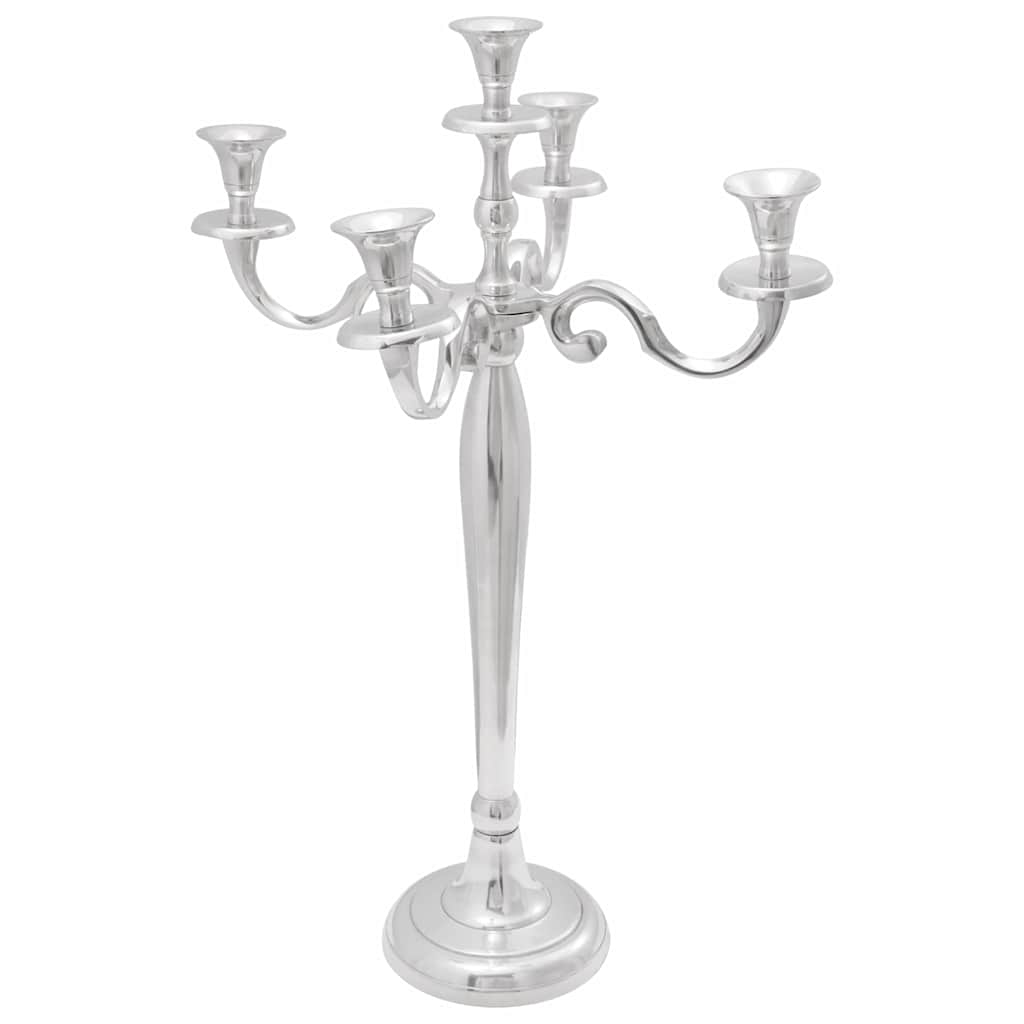 Candelabro Argento 39 x 39 x 60 cm Alluminio