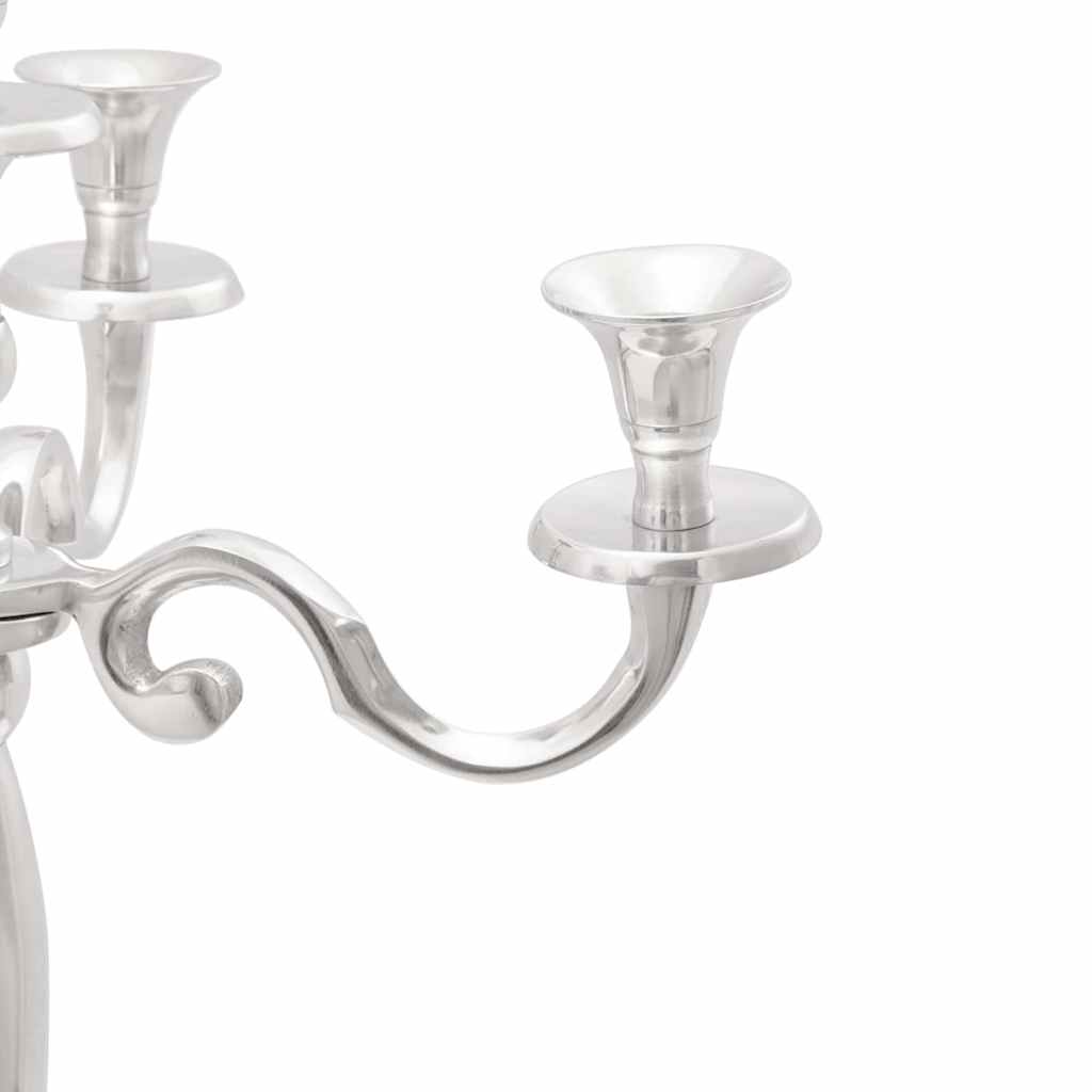 Candelabro Argento 39 x 39 x 60 cm Alluminio - immagine 4