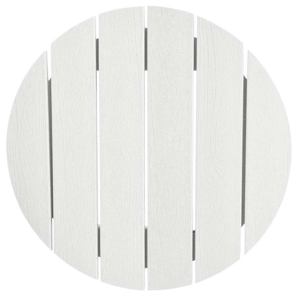 Tavolo da bar Bianco 55 x 55 x 107 cm Polietilene - immagine 8