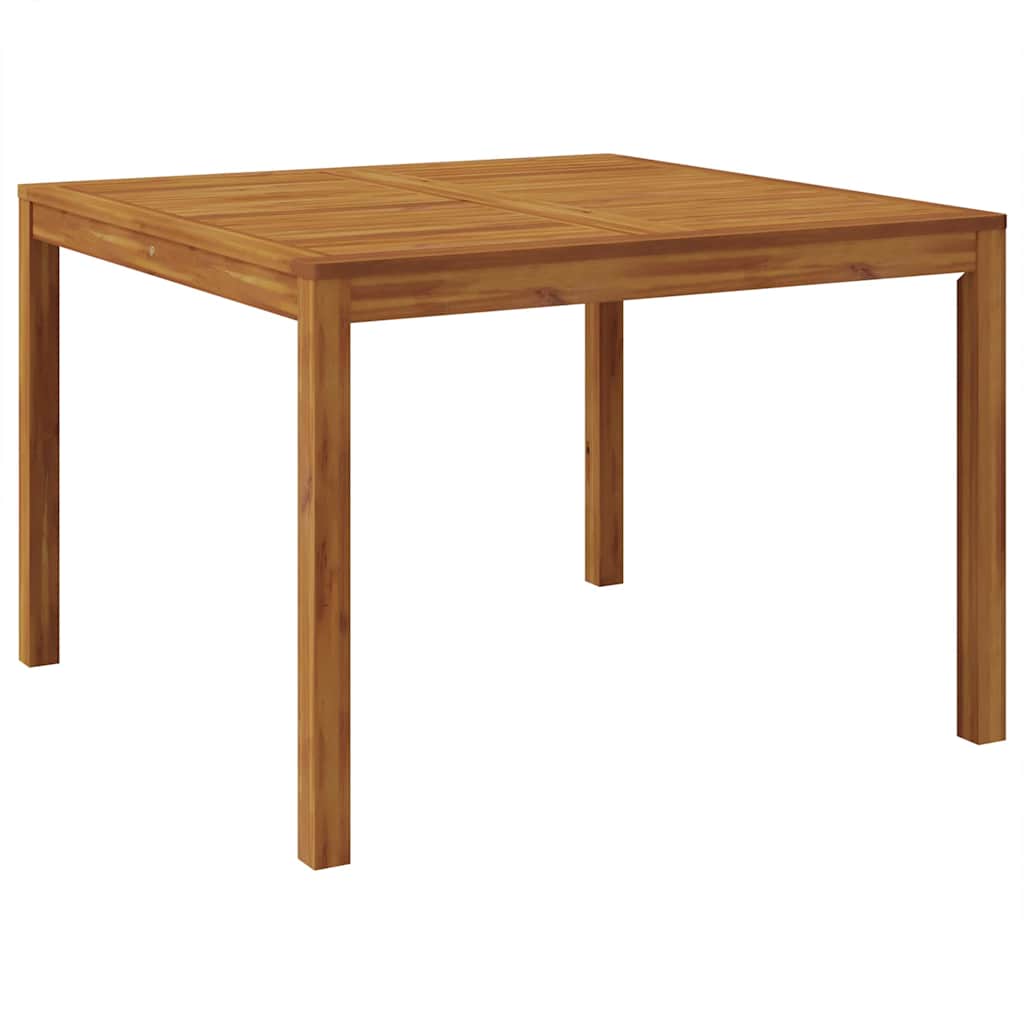 Set da Pranzo per Giardino 3 pcs Beige Legno di Acacia Massello - immagine 5