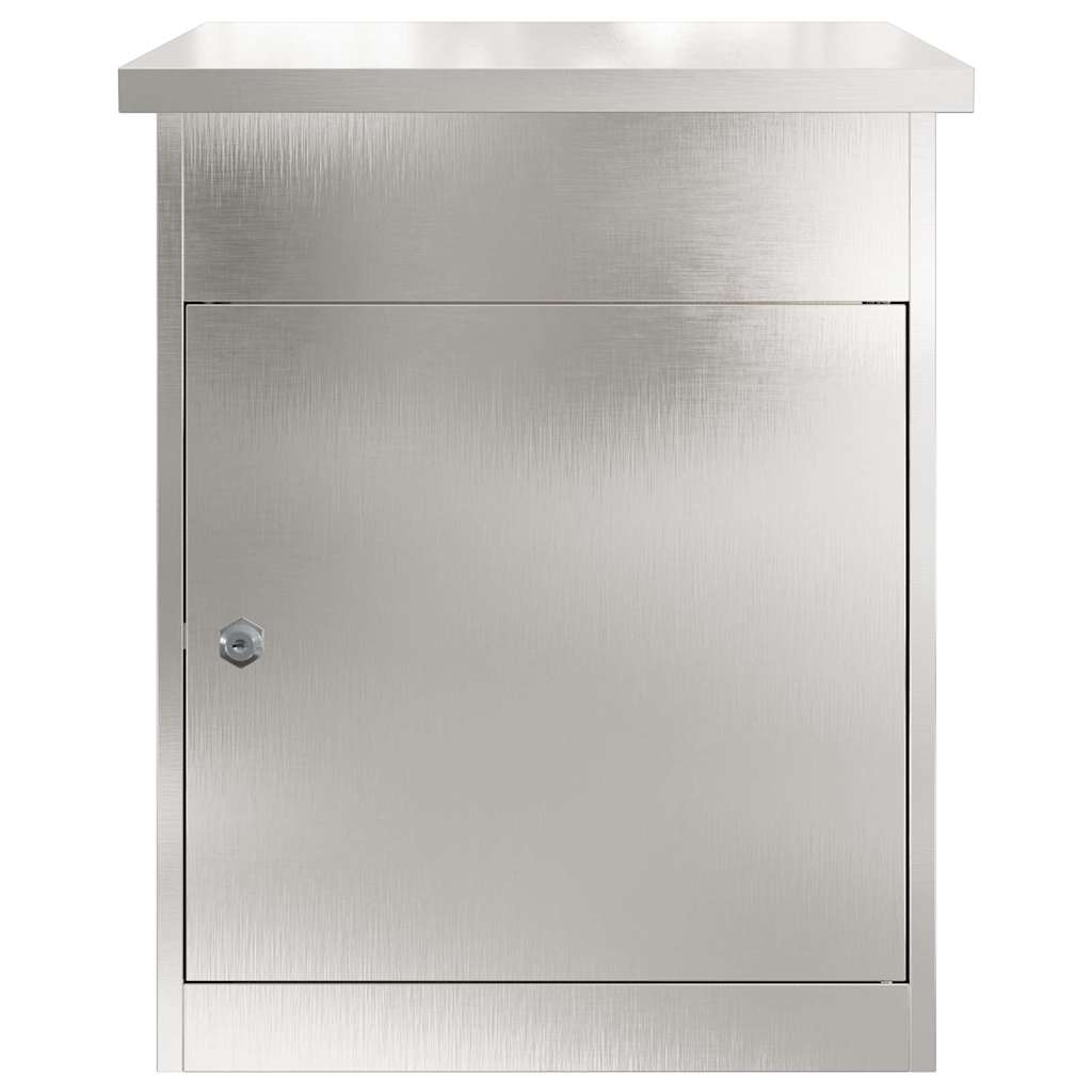 Cassetta per pacchi Nero 47.5 x 38 x 59 cm Acciaio inossidabile - immagine 5