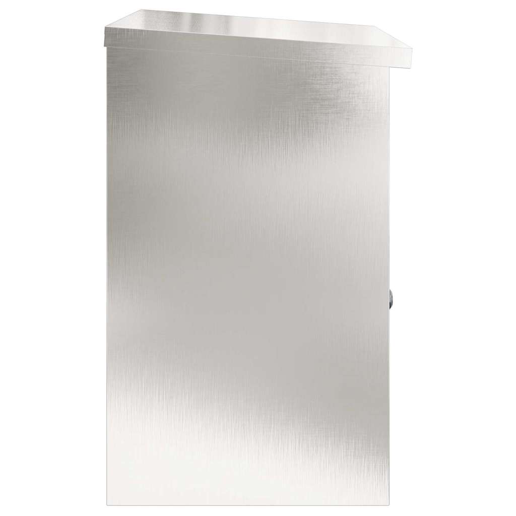 Cassetta per pacchi Nero 47.5 x 38 x 59 cm Acciaio inossidabile - immagine 6