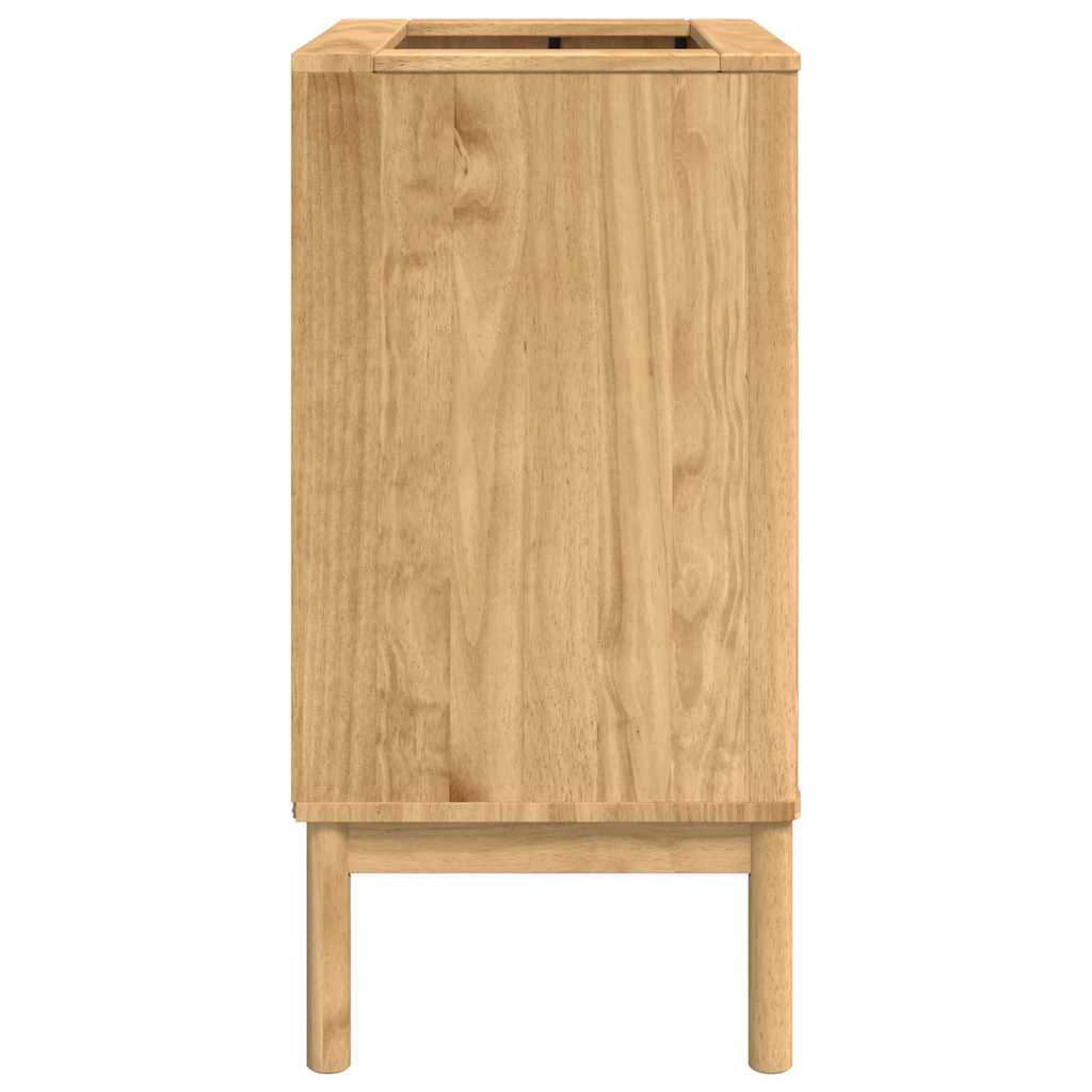 Armadio per Lavabo da Bagno FLORO Cera marrone 60 x 40 x 80 cm - immagine 7
