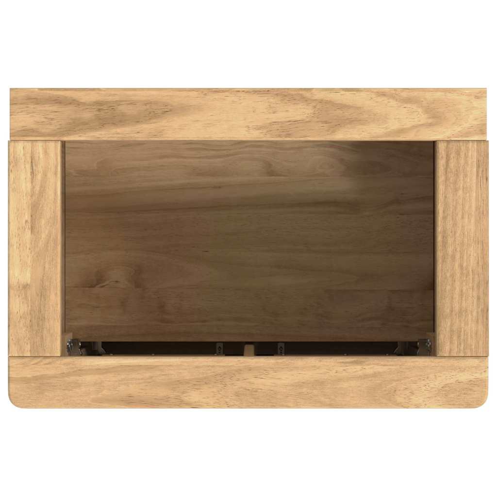 Armadio per Lavabo da Bagno FLORO Cera marrone 60 x 40 x 80 cm - immagine 9